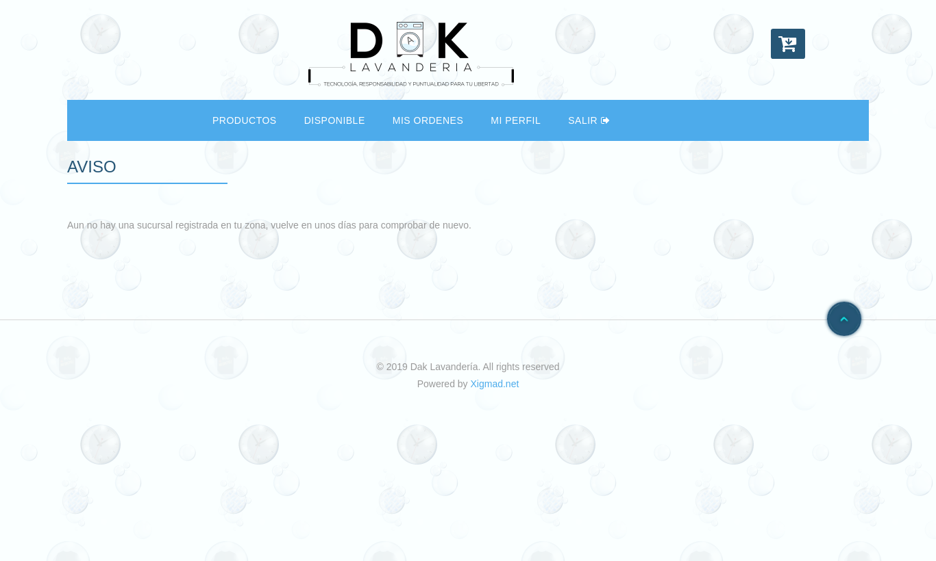 App de clientes: inicio